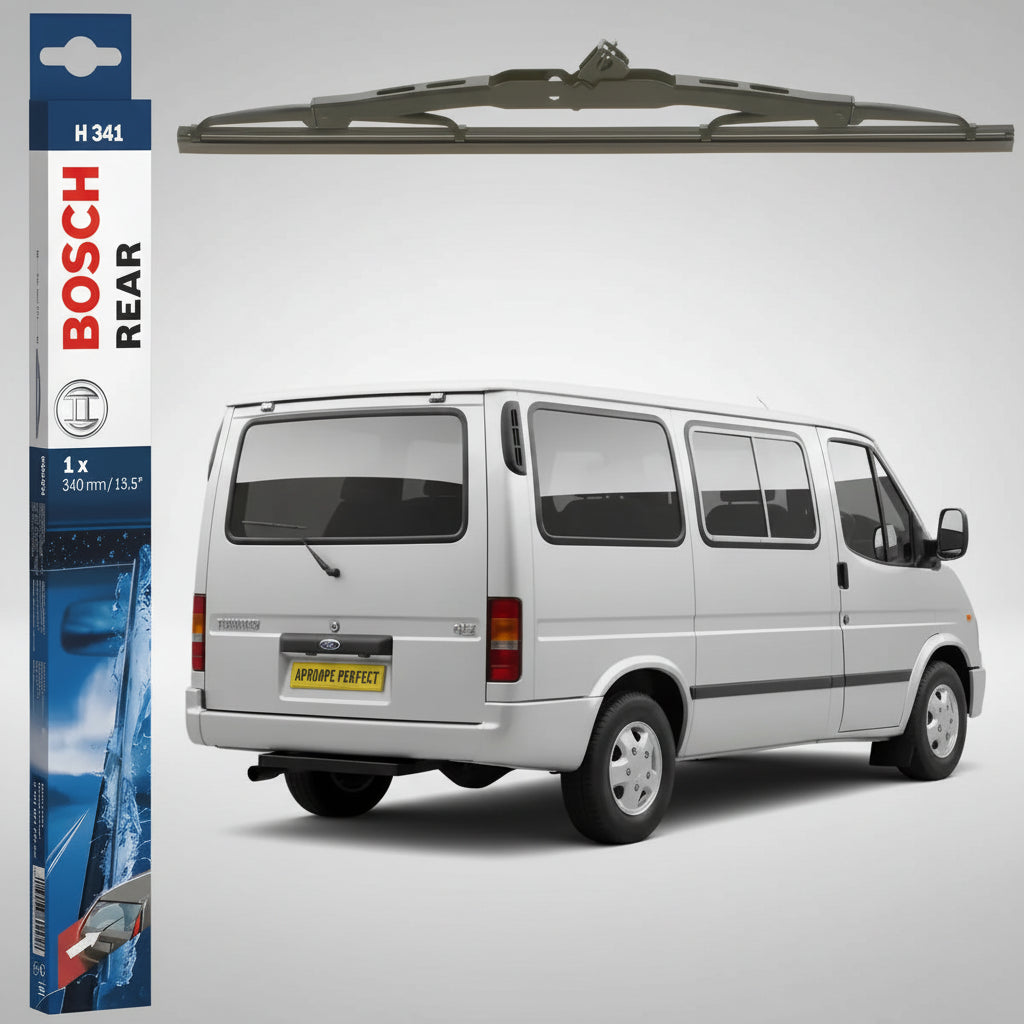 Ștergător Lunetă Bosch Twin H341 pentru Ford Transit Tourneo Bus 1994–2000