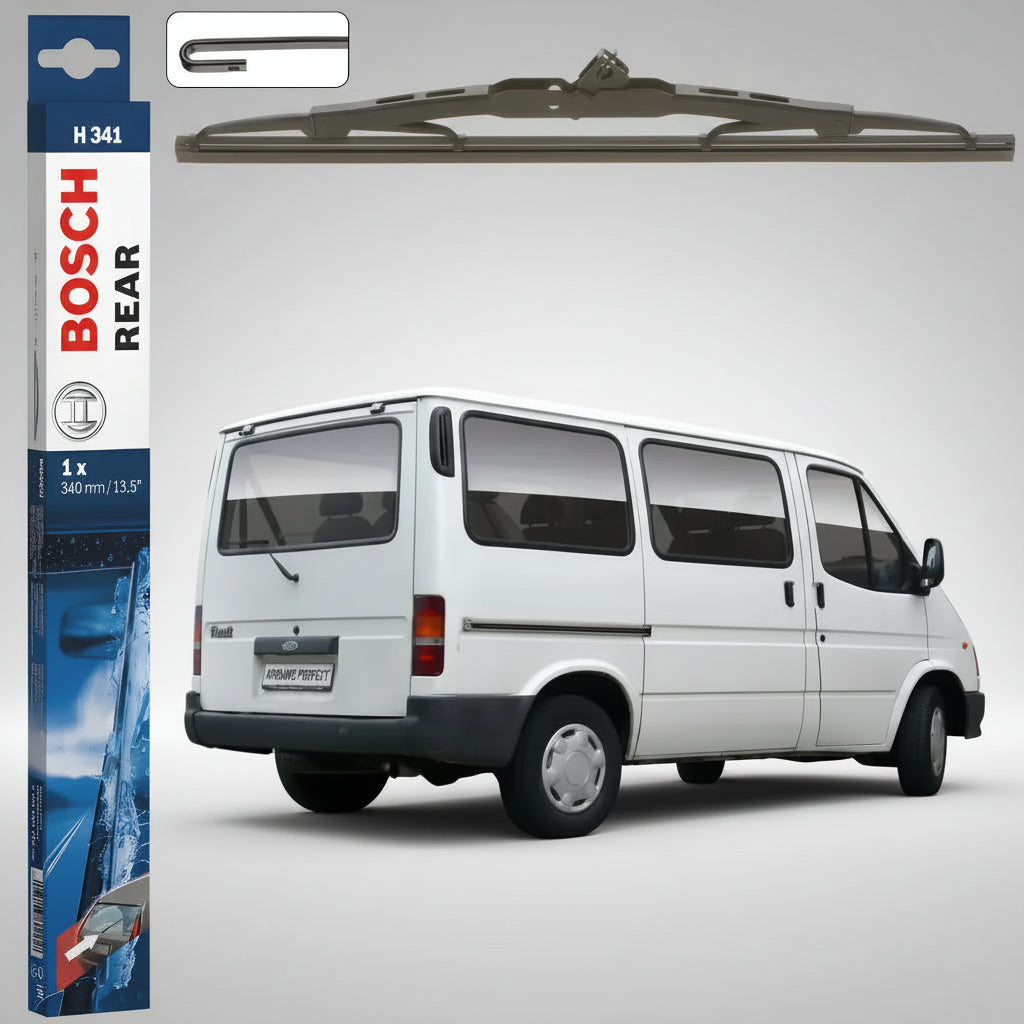 Ștergător Lunetă Bosch Twin H341 pentru Ford Transit Van (E) 1994–2000