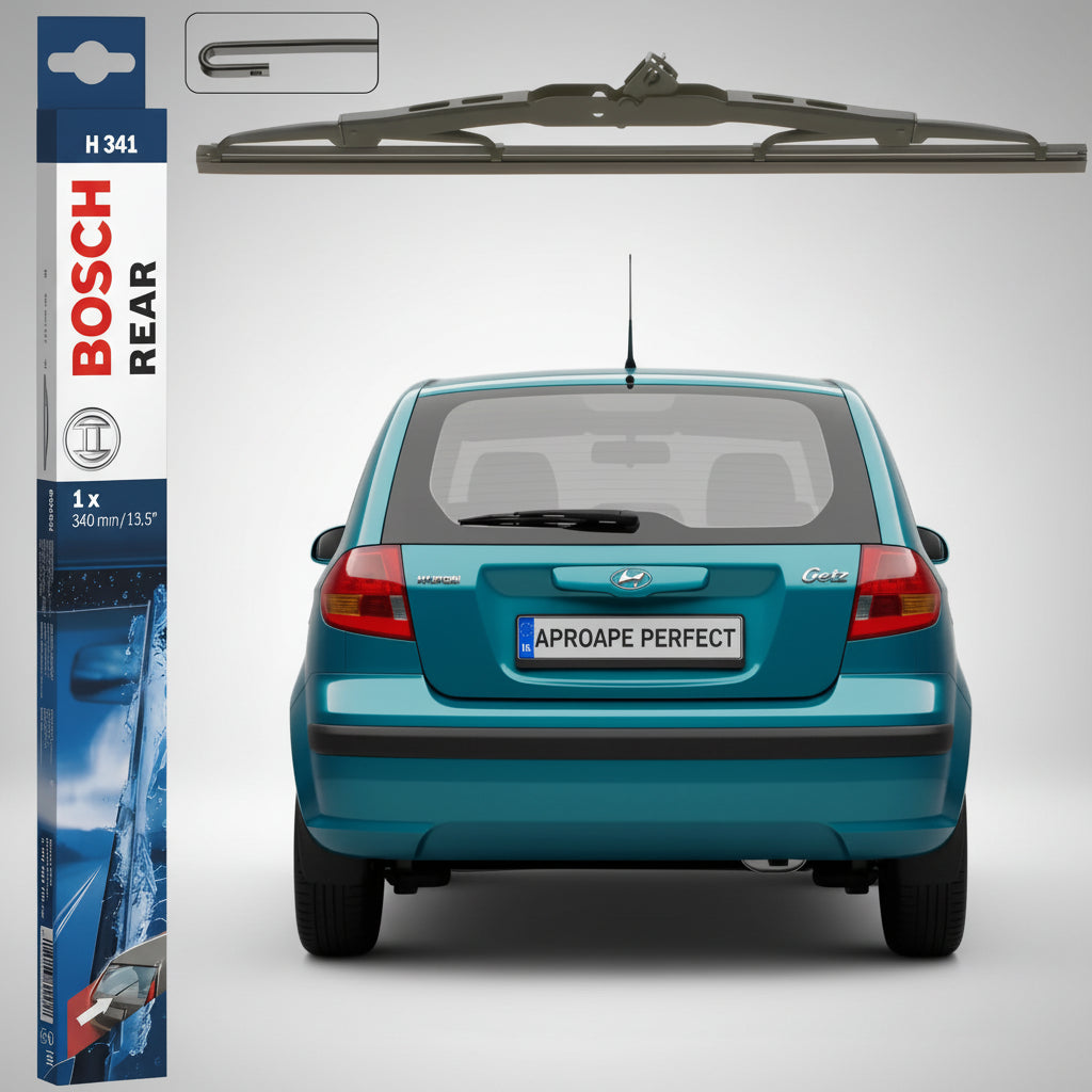 Ștergător Lunetă Bosch Twin H341 pentru Hyundai Getz (TB) 2002–2009