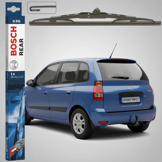Ștergător Lunetă Bosch Twin H341 pentru Hyundai Matrix (FC) MPV 2001–2010