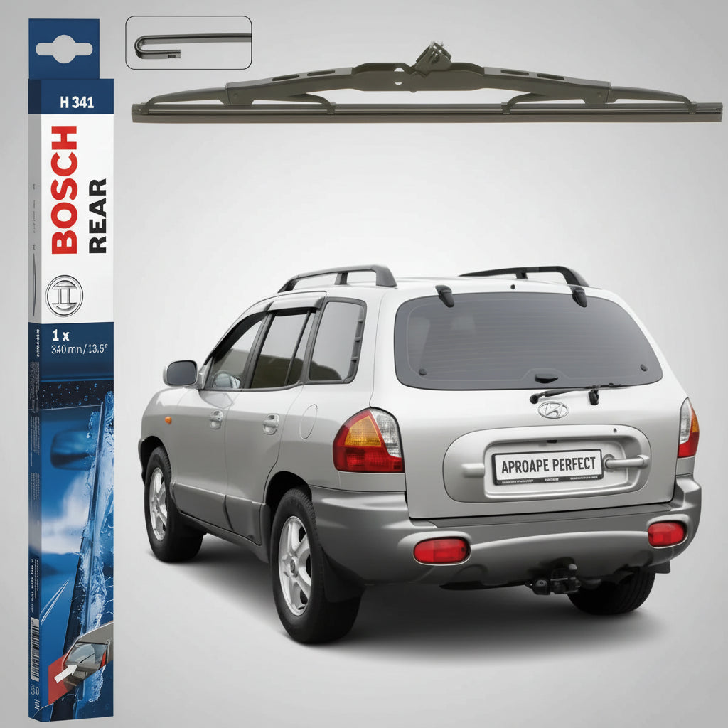 Ștergător Lunetă Bosch Twin H341 pentru Hyundai Santa Fé I (SM) SUV 2000–2006