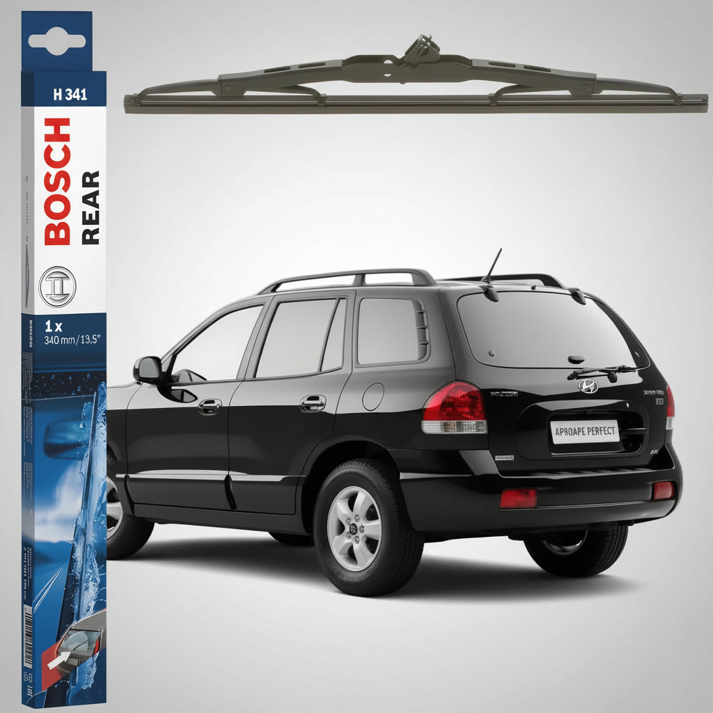 Ștergător Lunetă Bosch Twin H341 pentru Hyundai Santa Fé I SUV Van (SM) 2000–2006