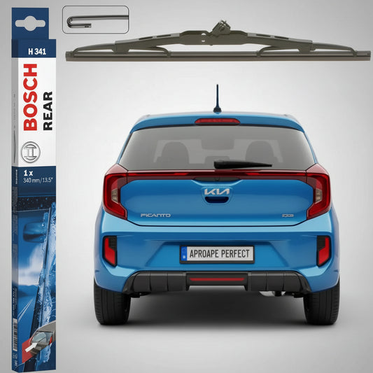 Ștergător Lunetă Bosch Twin H341 pentru Kia Picanto III (JA) Hatchback 2017–2024