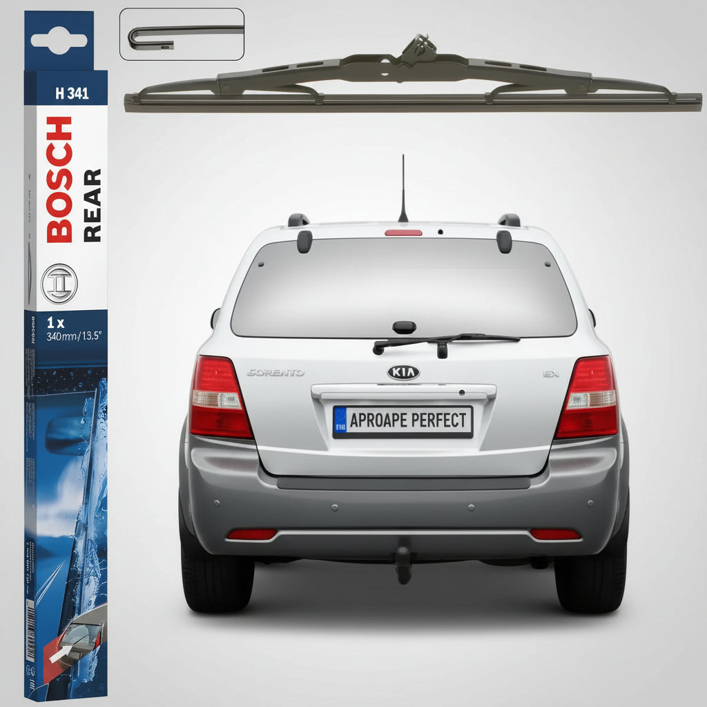 Ștergător Lunetă Bosch Twin H341 pentru Kia Sorento I (JC) SUV 2002–2009