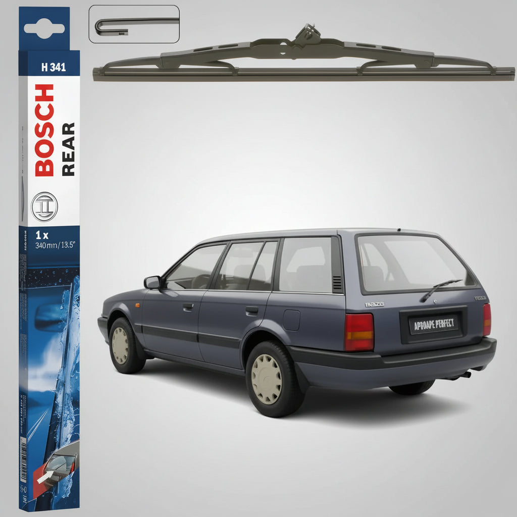 Ștergător Lunetă Bosch Twin H341 pentru Mazda 323 III Station Wagon (BW) Break 1986–1995