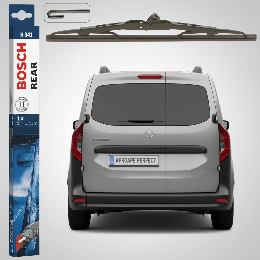 Ștergător Lunetă Bosch Twin H341 pentru Mercedes-Benz Citan Box Body/MPV (W415) 2012–2021