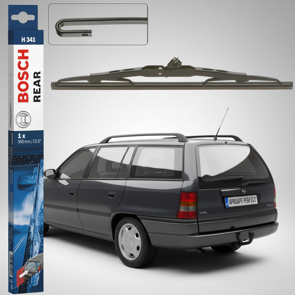 Ștergător Lunetă Bosch Twin H341 pentru Opel Astra F Estate (T92) Break 1991–1998