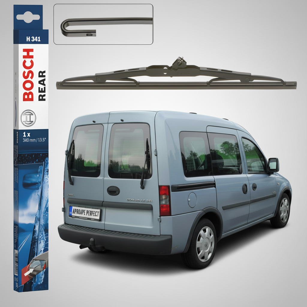 Ștergător Lunetă Bosch Twin H341 pentru Opel Combo Tour (Generația B) 2001–2011