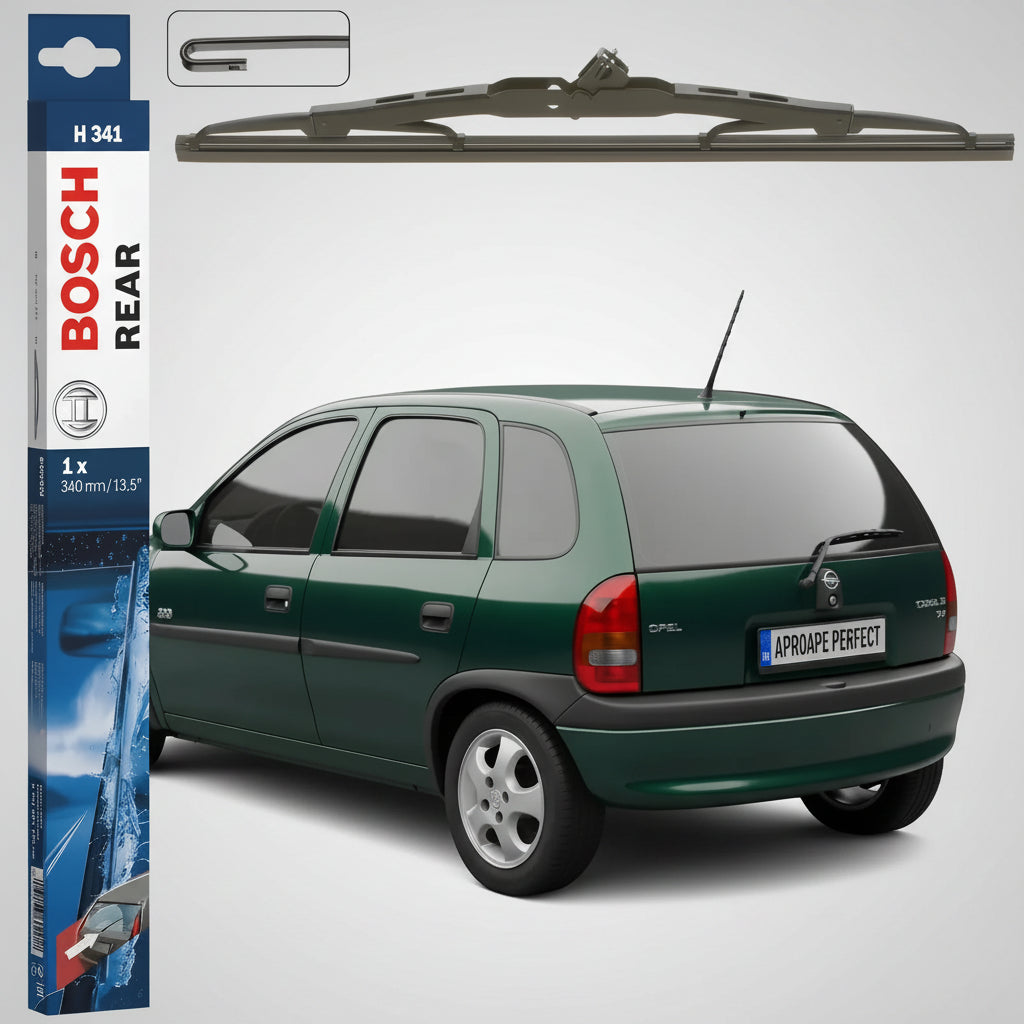 Ștergător Lunetă Bosch Twin H341 pentru Opel Corsa B Hatchback Van (S93) 1994–2000