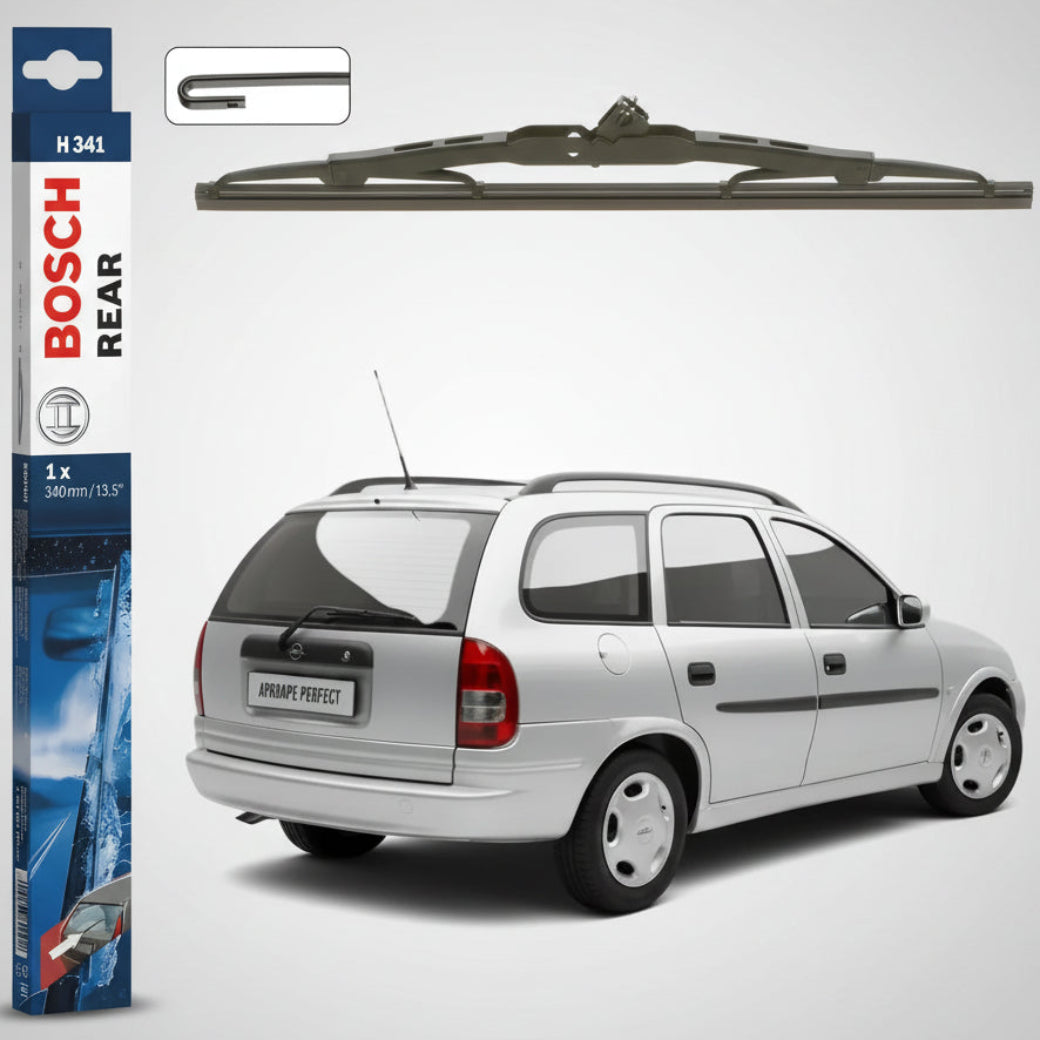 Ștergător Lunetă Bosch Twin H341 pentru Opel Corsa B Estate (S93) Break 1997–2002