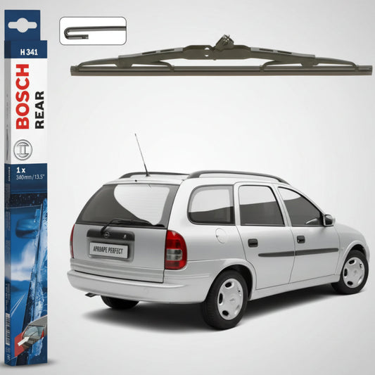 Ștergător Lunetă Bosch Twin H341 pentru Opel Corsa B Estate (S93) Break 1997–2002