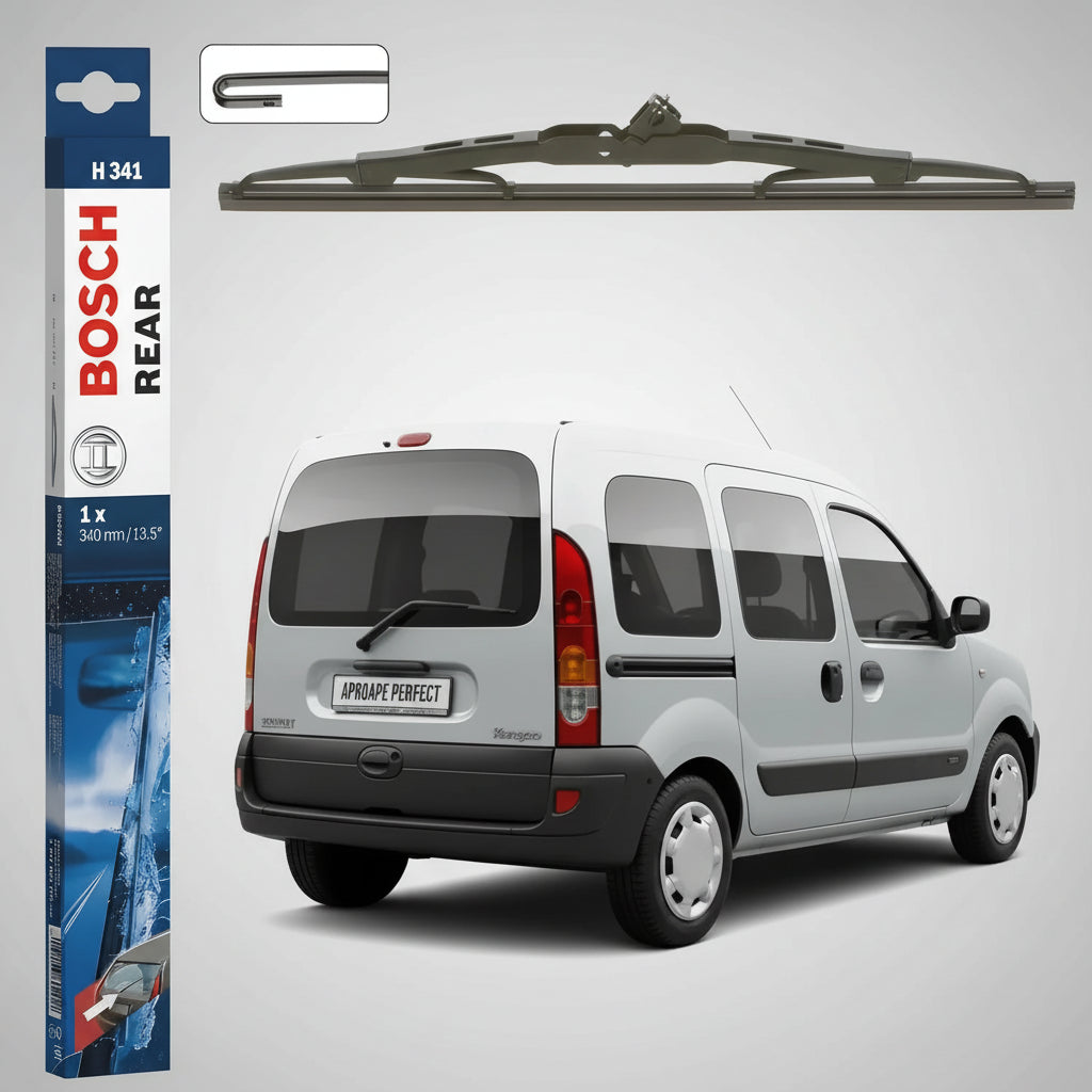 Ștergător Lunetă Bosch Twin H341 pentru Renault Kangoo Express (FC0/1) 1997–2008