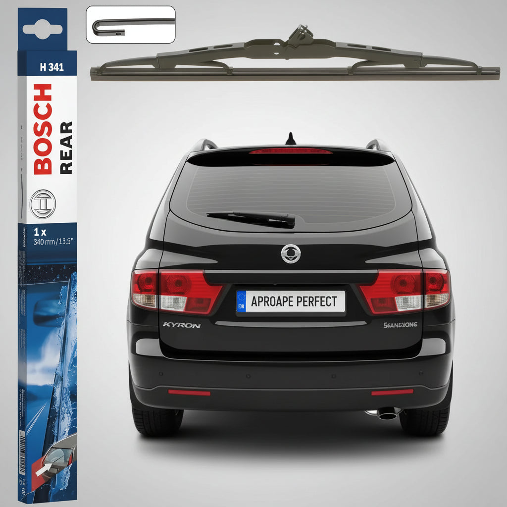Ștergător Lunetă Bosch Twin H341 pentru SsangYong Kyron SUV 2005–2014
