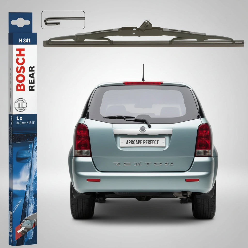 Ștergător Lunetă Bosch Twin H341 pentru SsangYong Rexton / Rexton II (GAB) SUV 2002–2012