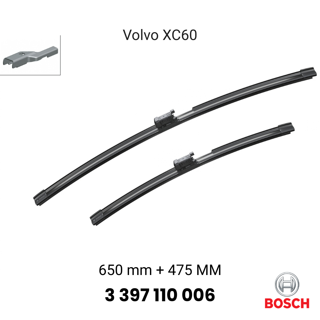 Ștergătoare Volvo XC60 II (246) cu imagine braț
