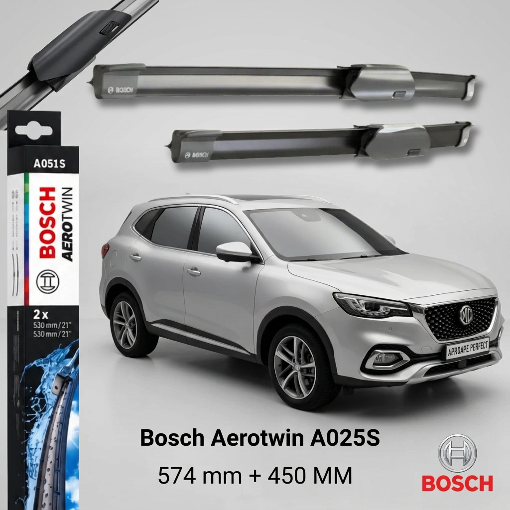 Ștergătoare MG HS (AS23) EHS Hybrid din 12.2020 | A025S – BOSCH