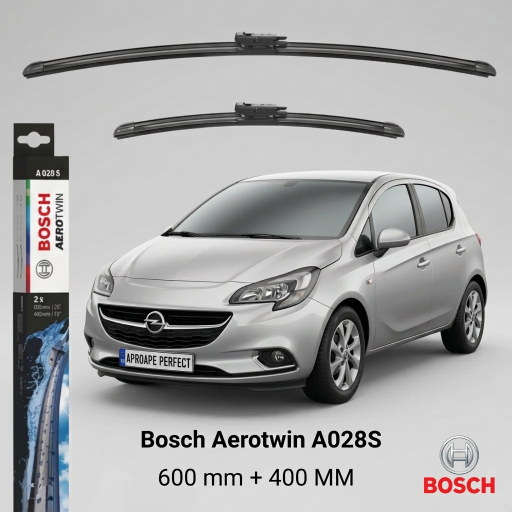 Ștergătoare Opel Corsa E 2014–2019 | A028S – BOSCH
