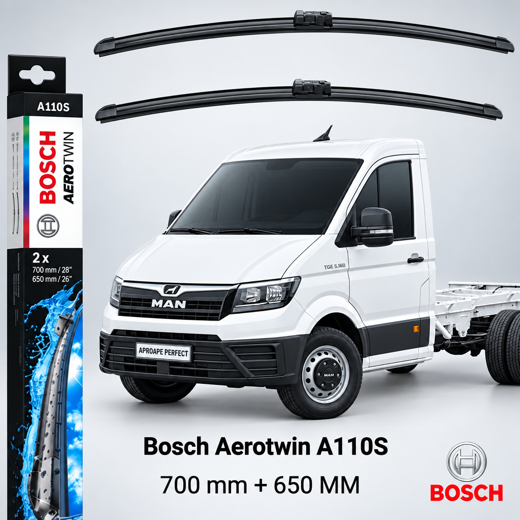 Ștergătoare MAN TGE Platform/Chassis UZ din 2016 | Bosch A110S