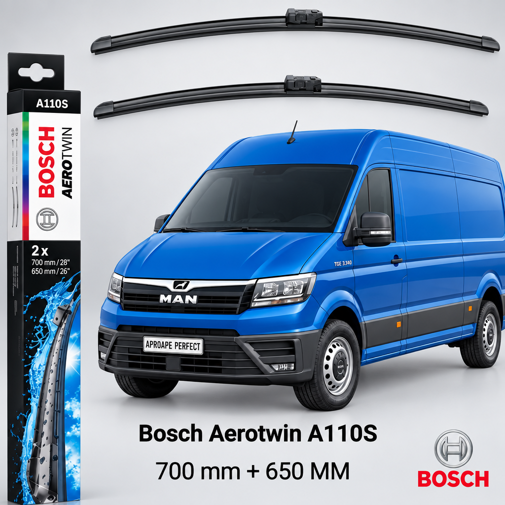 Ștergătoare MAN TGE Van UTB/UYC/UTD din 2017 | Bosch A110S
