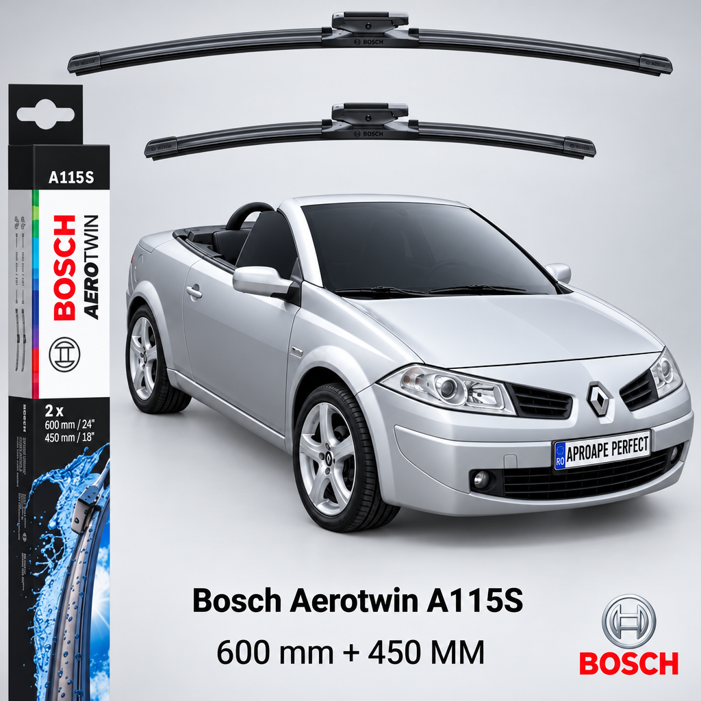 Ștergătoare Renault Megane II Coupe-Cabriolet EM 2006–2010