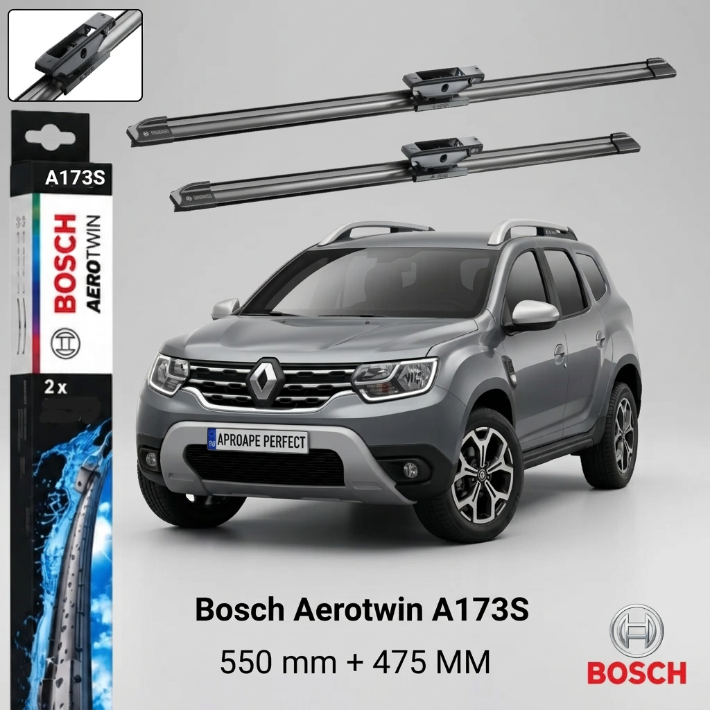 Ștergătoare Renault Duster II HM (10.2017–12.2019) | 3 397 014 173 – BOSCH
