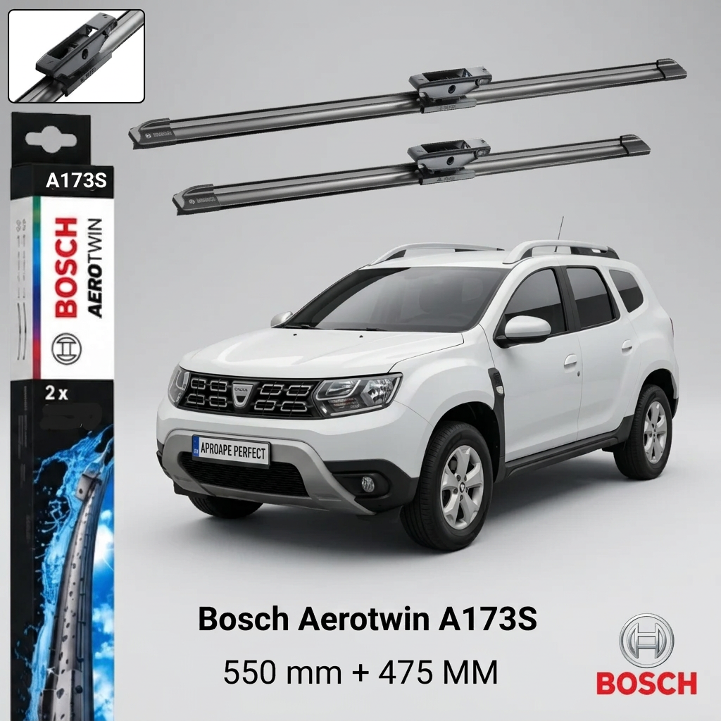 Ștergătoare Dacia Duster II SUV Van HM (10.2017–12.2019) | 3 397 014 173 – BOSCH