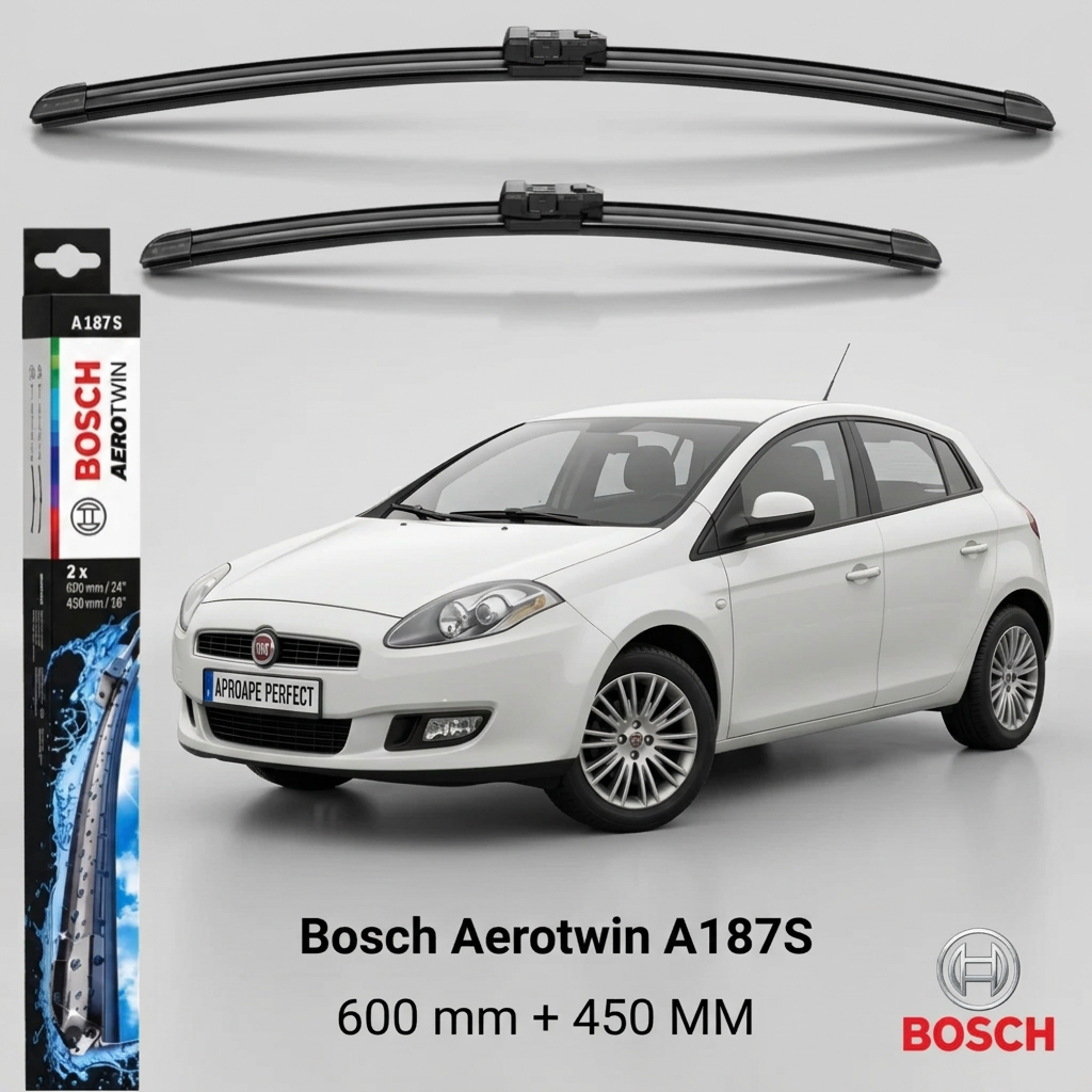 Ștergătoare Fiat Bravo Van 198 03.2007–12.2014 | 3 397 007 187 – BOSCH