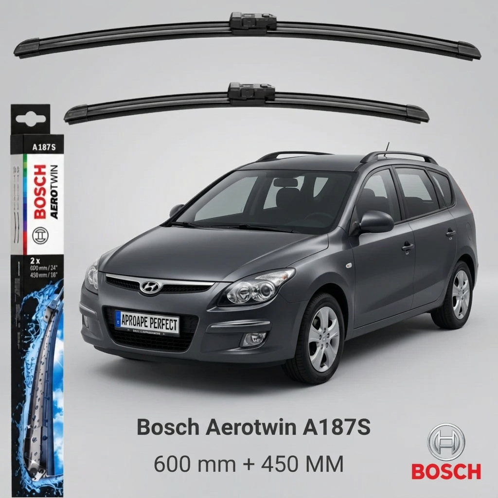 Ștergătoare Hyundai i30 CW Estate FD 02.2008–03.2010 | 3 397 007 187 – BOSCH