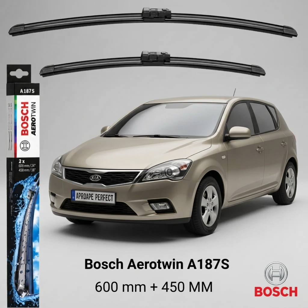 Ștergătoare Kia Cee’d Hatchback ED 11.2006–06.2009 | 3 397 007 187 – BOSCH