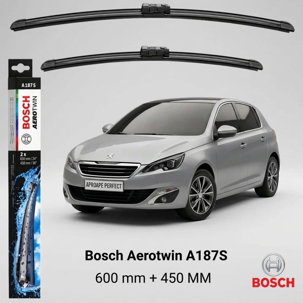 Ștergătoare Peugeot 308 Hatchback Van LB 03.2015–06.2021 | 3 397 007 187 – BOSCH