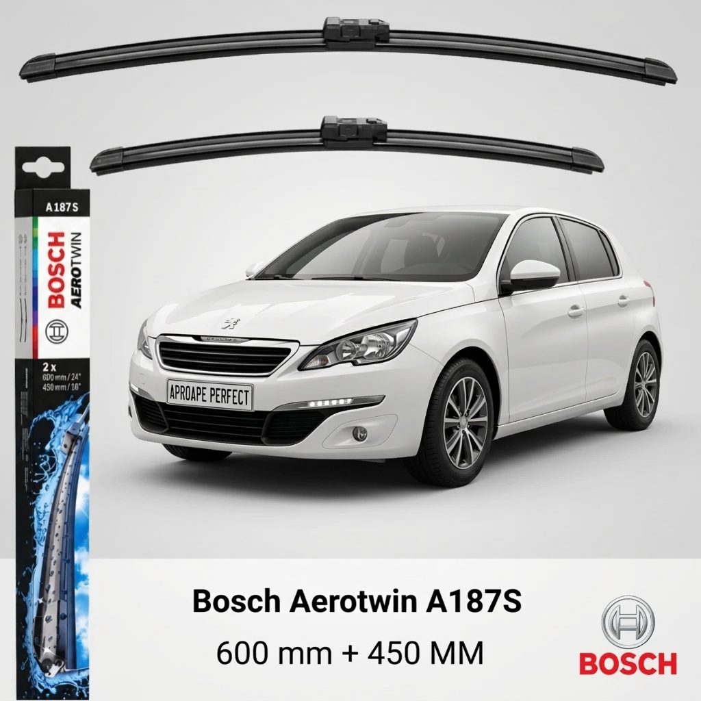 Ștergătoare Peugeot 308 II T9 (din 07.2013) | 3 397 007 187 – BOSCH