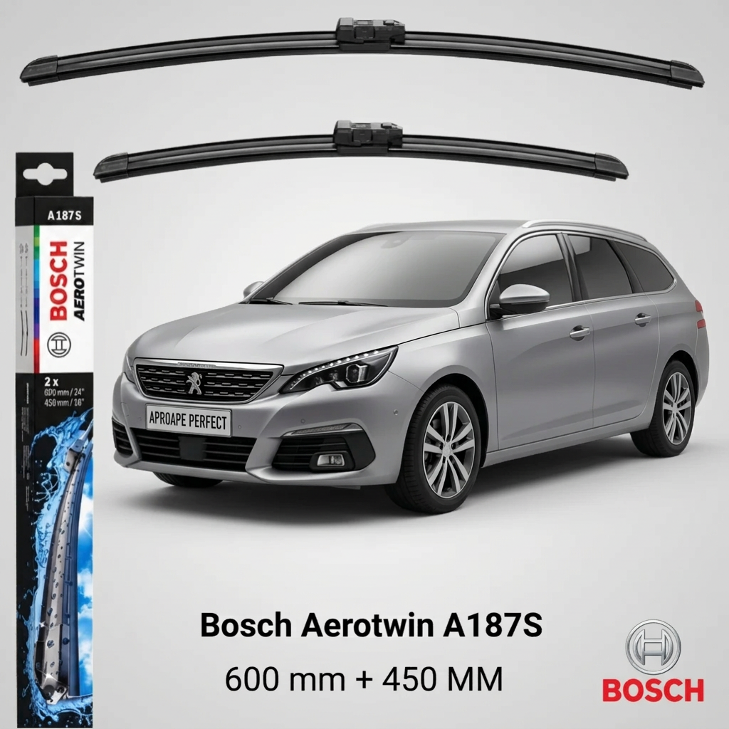 Ștergătoare Peugeot 308 SW II T9 03.2014–06.2021 | 3 397 007 187 – BOSCH