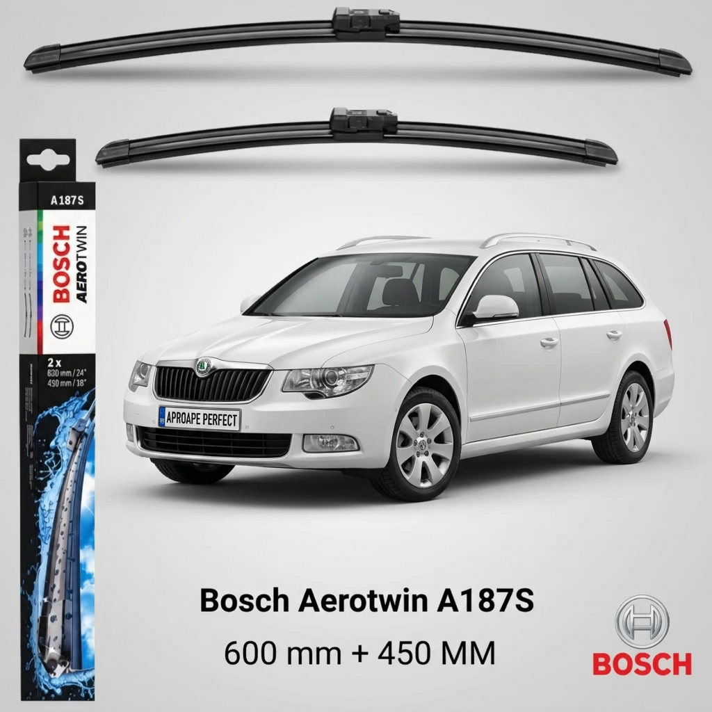 Stergatoare Skoda Superb II Estate 3T5 10.2009-05.2015 Bosch A187S 3397007187