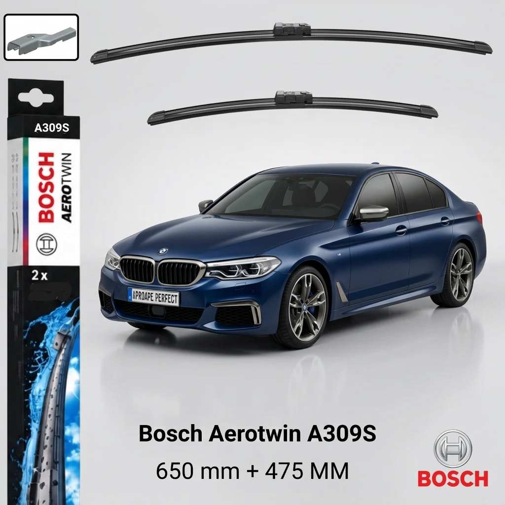 Ștergătoare BMW M550d xDrive G30 2017–2020 | 3 397 007 309 – BOSCH