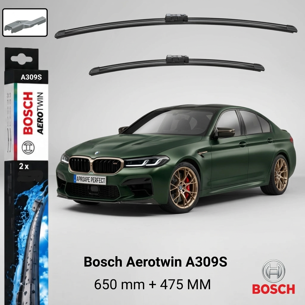 Ștergătoare BMW M5 CS F90 635 CP 2021–2022 | 3 397 007 309 – BOSCH