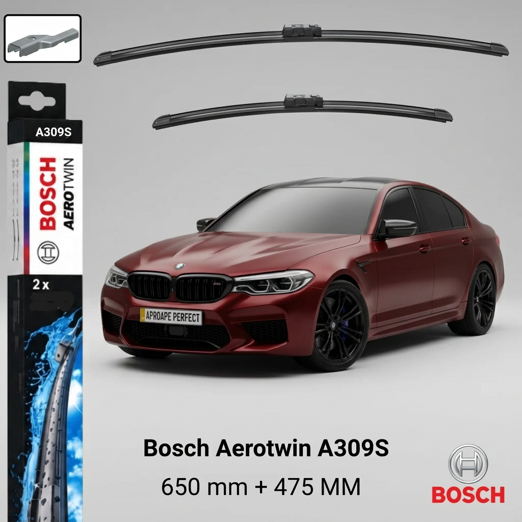 Ștergătoare BMW M5 Competition F90 625 CP 2018–2023 | 3 397 007 309 – BOSCH