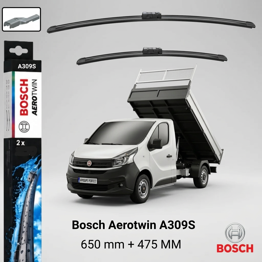Ștergătoare Fiat Talento Platform/Chassis 296 din 2016 | 3 397 007 309 – BOSCH