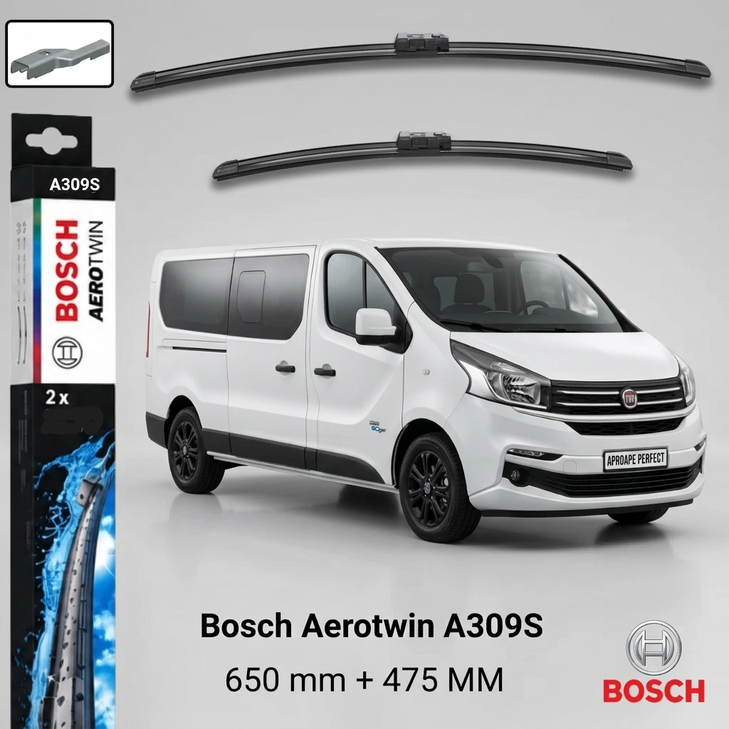Ștergătoare Fiat Talento Van 296 din 2016 | 3 397 007 309 – BOSCH