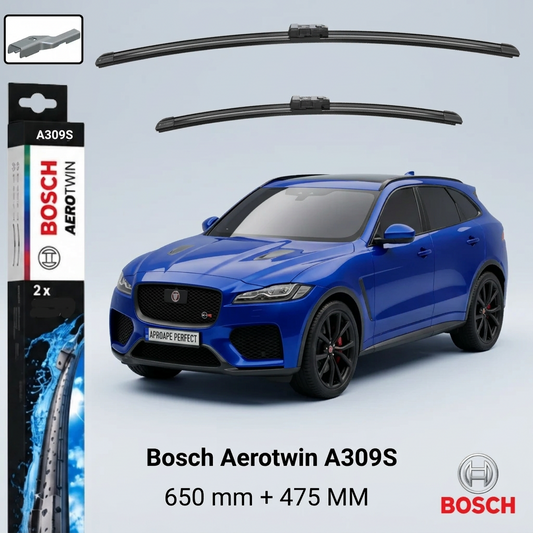 Ștergătoare Jaguar F-Pace X761 5.0 SCV8 SVR AWD 551 CP din 2018 | 3 397 007 309 – BOSCH