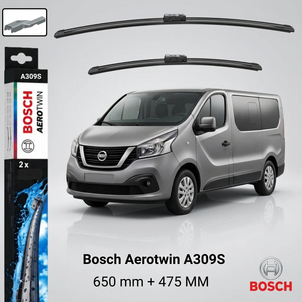 Ștergătoare Nissan NV300 Kombi X82 din 2016 | 3 397 007 309 – BOSCH