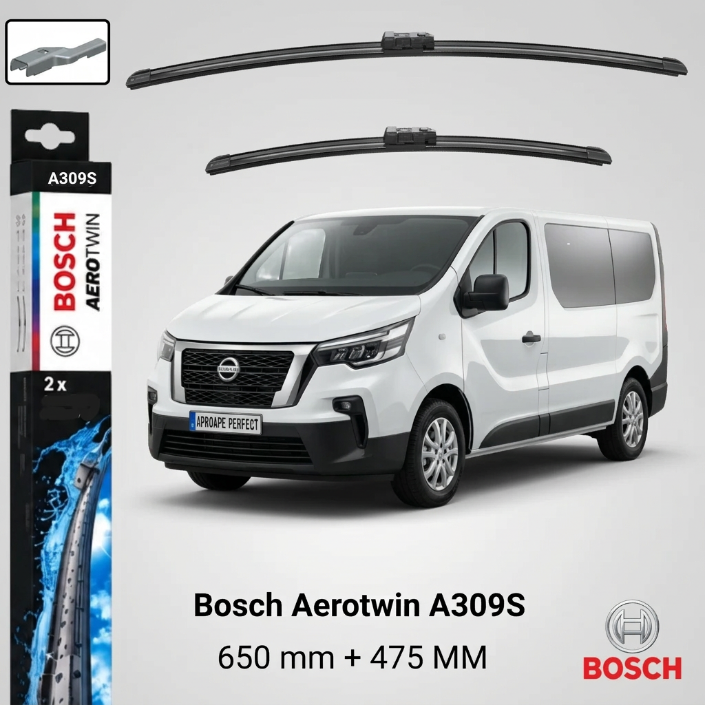 Ștergătoare Nissan Primastar Bus X82 din 2022 | 3 397 007 309 – BOSCH