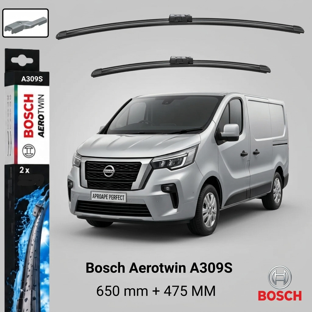 Ștergătoare Nissan Primastar Van X82 din 2022 | 3 397 007 309 – BOSCH