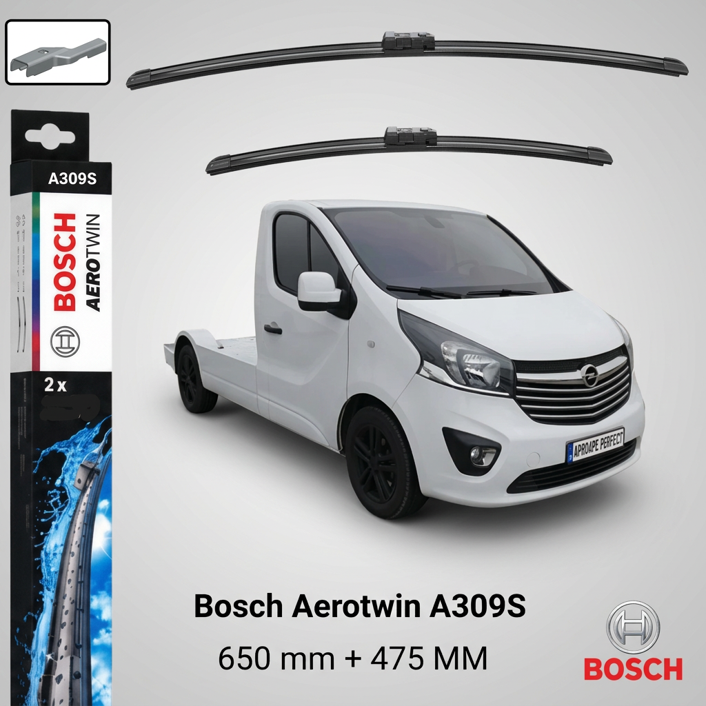 Ștergătoare Opel Vivaro B Platform/Chassis X82 2014-2019 | 3 397 007 309 – BOSCH