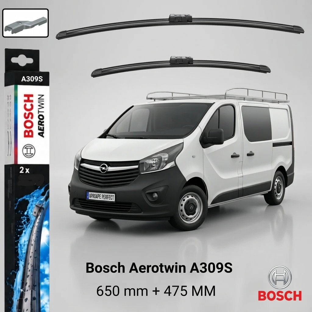 Ștergătoare Opel Vivaro B Van X82 2014-2019 | 3 397 007 309 – BOSCH