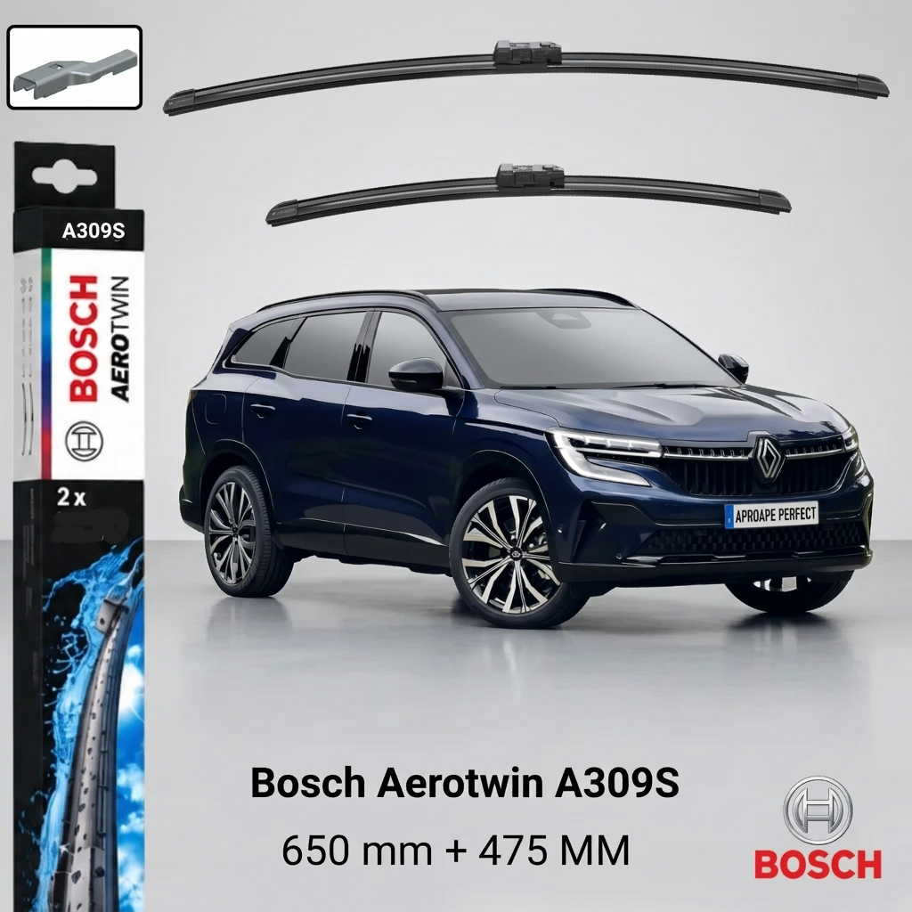 Ștergătoare Renault Espace VI RHN din 2023 | 3 397 007 309 – BOSCH