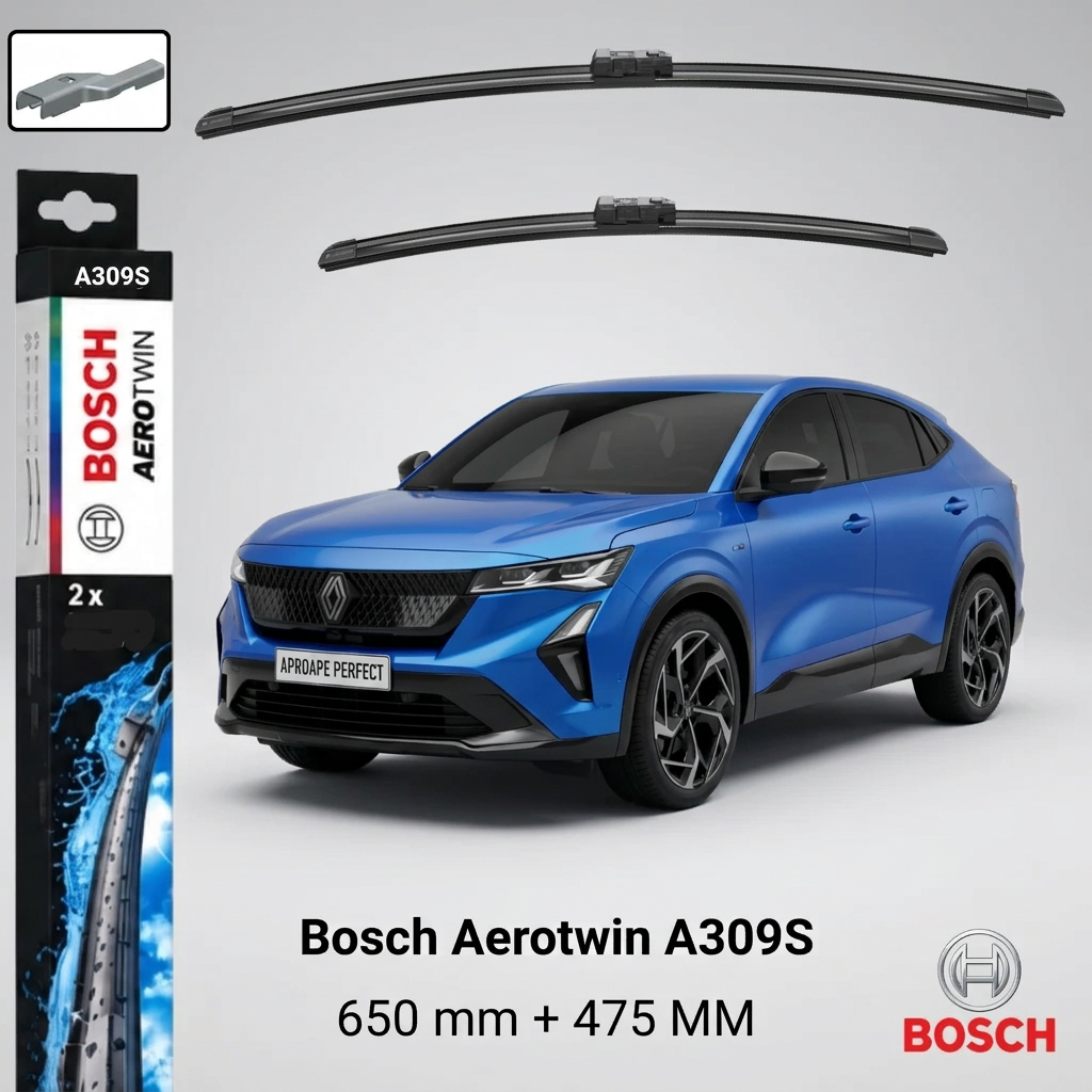 Ștergătoare Renault Rafale E-TECH PHEV AWD 300 CP DGM4 din 2024 | 3 397 007 309 – BOSCH
