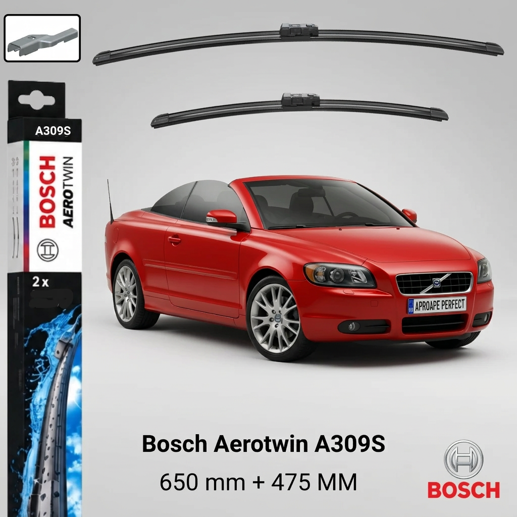 Ștergătoare Volvo C70 II Convertible 542 2006-2013 | 3 397 007 309 – BOSCH