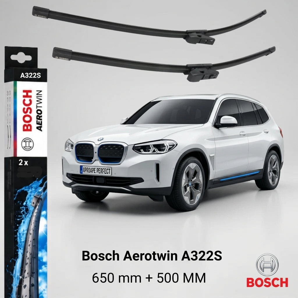Ștergătoare BMW iX3 G08 din 09.2020 | Bosch Aerotwin A322S 650/500 mm