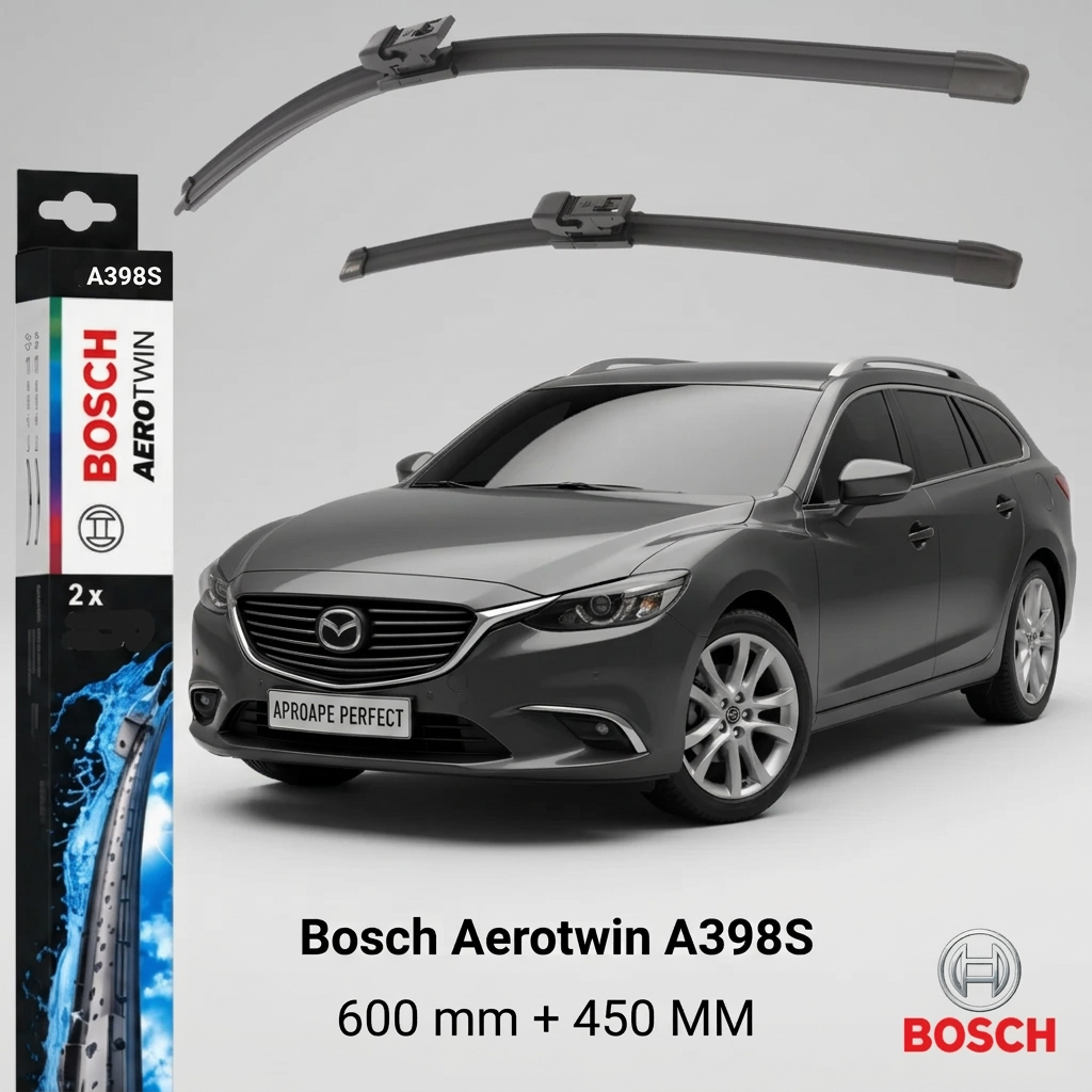 Ștergătoare Mazda 6 Wagon (GL) din 09.2018 | Bosch Aerotwin A398S
