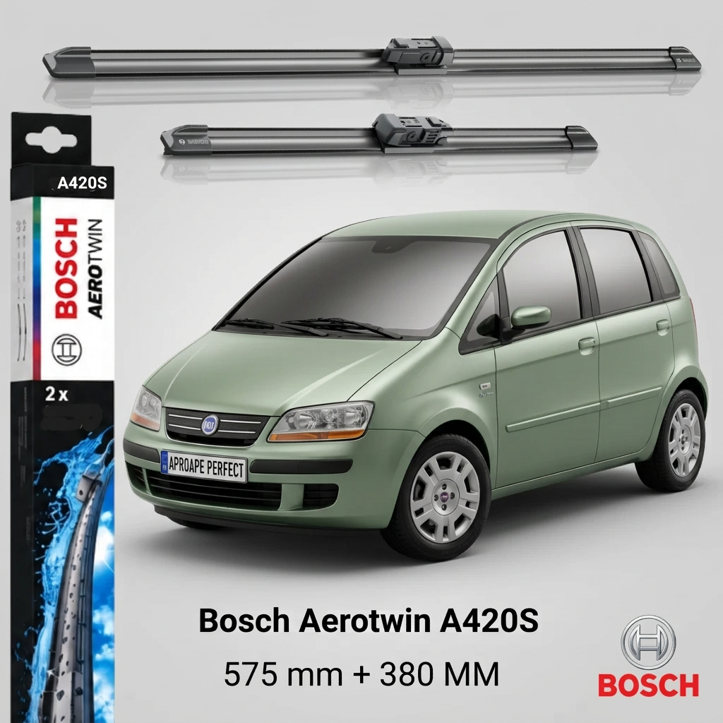 Ștergătoare Fiat Idea 350 04.2008–12.2012 | Bosch Aerotwin A420S 575/380 mm